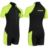 Cressi Neoprenanzug Shorty Schwarz/Lime 3-4 Jahre
