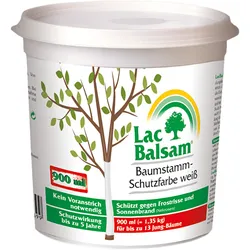 LacBalsam Baumstamm-Schutzfarbe weiß