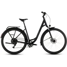 Cube Touring ONE 2026 28 Zoll RH 46 cm Damen night 'n' chrome