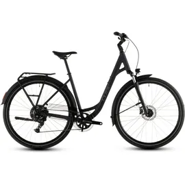 Cube Touring ONE 2026 28 Zoll RH 46 cm Damen night 'n' chrome