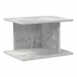 vidaXL Nachtschrank Beton 40 x 30 x 25 cm Grau
