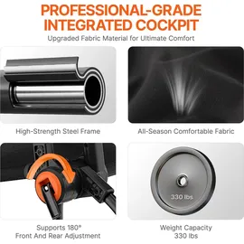 Vevor Rennlenkradständer Lenkradhalterung schwarz PlayStation 4