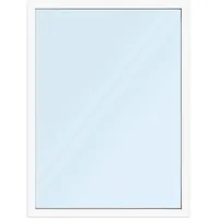 Fenster 150x200 cm, Kunststoff Profil aluplast IDEAL® 4000, Weiß, 1500x2000 mm, einteilig festverglast, 2-fach Verglasung, individuell konfigurieren