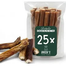 Hunde Helden Ochsenziemer getrocknet 12 cm 25 Stück