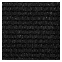 vidaXL Balkonverkleidung 75 x 600 cm Schwarz Polyethylen