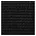 Balkonverkleidung 75 600 Schwarz Polyethylen