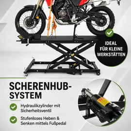 Trutzholm Hydraulikheber Metall 60,5 cm schwarz