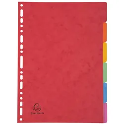 Exacompta Register aus Manilakarton 400g/qm, 6 Positionen, für DIN A4