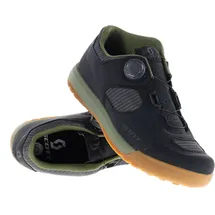 Scott Shr-alp Evo Boa Schwarz/Fir Grün 44