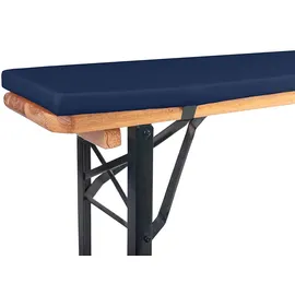 TexDeko Bankauflage 220 x 25 x 2 cm blau 1 St.