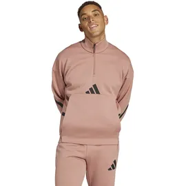 adidas Z.N.E. Halbreißverschluss-sweatshirt Warm Clay M