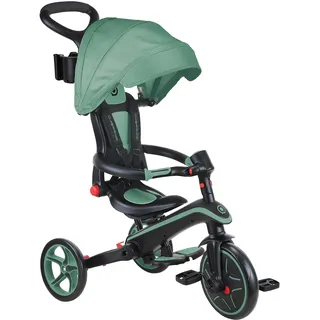 GLOBBER Explorer Trike Foldable 4-in-1 Dreirad - Olive Green - One Size