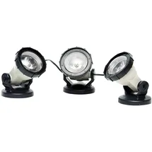 HEISSNER Teich- und Gartenlicht 3er-led-set