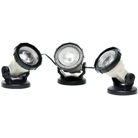 HEISSNER Teich- und Gartenlicht 3er-led-set