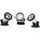 HEISSNER Teich- und Gartenlicht 3er-led-set