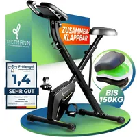 TRETMANN Hometrainer schwarz