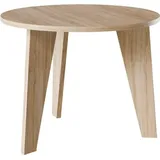 OEM Rose Runder Tisch Ø90 cm für Küche, Wohnzimmer, Esszimmer Sonoma Eiche