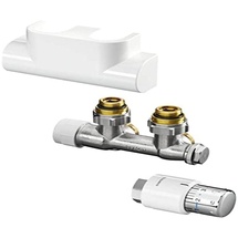 OVENTROP Anschluss-Set 2 Multiblock T/Uni SH Eckform weiß 1184184