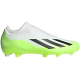 Adidas X CRAZYFAST.3 LL FG Fußballschuhe, FTWR White/core Black/Lucid Lemon, 44 2/3