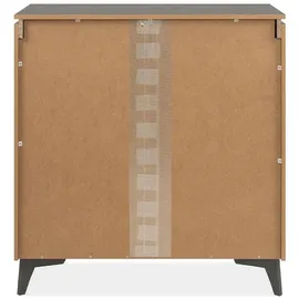 Finori Kommode Sideboard, Anthrazit, Holzwerkstoff, 40x92x88 cm