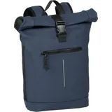 New Rebels Rucksack Roll-Top Freizeitrucksack Handgepäck Plane Outdoor wasserabweisend Mart Large 51.1135.02 Dunkelblau - Blau