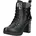 Stiefelette Lederimitat/Textil Damen 15M0142001 Black 38 schwarz