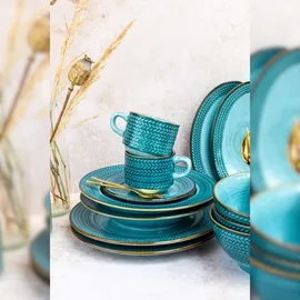 Mäser Prospero Kaffeeservice 12-tlg. für 4 Personen blau