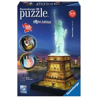 Ravensburger 3D Freiheitsstatue bei Nacht