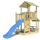 Jungle Gym Rutschen Spielturm Keep Blau/Grün