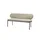 byLIVING Sitzbank Jersey Taupe 160 x 82 x 62 cm