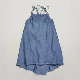 G-Star Para Simple Kurzes ärmelloses Kleid Faded Ionic Blue S