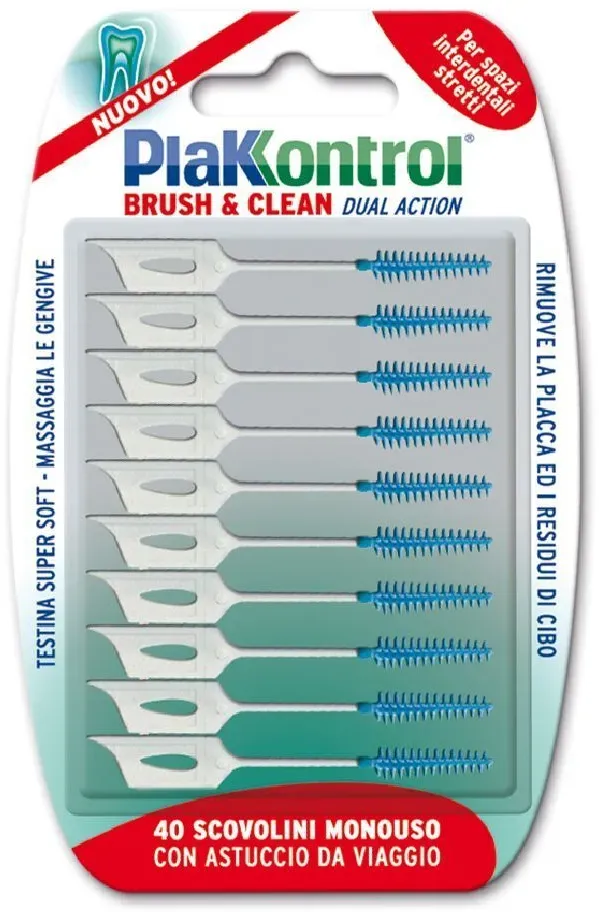 Plakkontrol® Bürste & Reinigung Spazi Stretti