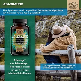 Scheunengut Scheunengut® Adlerauge | 4mg Zeaxanthin, Anthocyanidin & ausgewählte Augenvitamine* 120 St