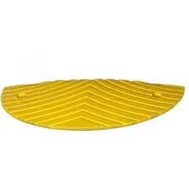 MORAVIA Fahrbahnschwelle TOPSTOP 30-RE gelb Abschlusselement 500 x 250 x 30 mm