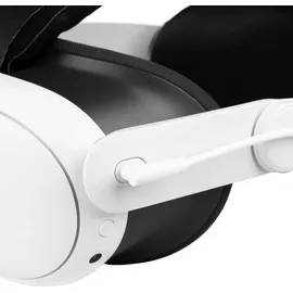 FIXED VR Power Headstrap Weiß-Schwarz für Meta Quest 3/3S
