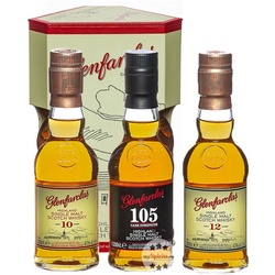 Glenfarclas Probierset 10J , 12 J & 105° 3 x 0,2l