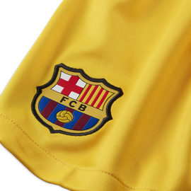 Nike FC Barcelona 2023/24 Stadium Fourth Nike Dri-FIT-Fußballshorts für ältere Kinder - Gelb, S