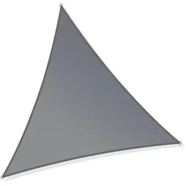 toboli Sonnensegel Dreieck 4x4x4m Windfester Sonnenschutz UV 30+ für Garten, Terrasse und Balkon