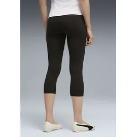 Puma Leggings ESS CAPRI LEGGINGS aus Baumwollmischung, sportlicher Stil, schmale Passform schwarz M