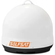 Selfsat Snipe Mobil Camp Direct Sat-Anlage, Single-LNB, weiß