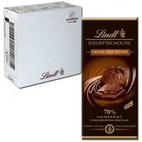 (33,16€/1kg) Lindt Edelbitter Mousse Chocoladen-Trüffel 150g 13 Tafeln