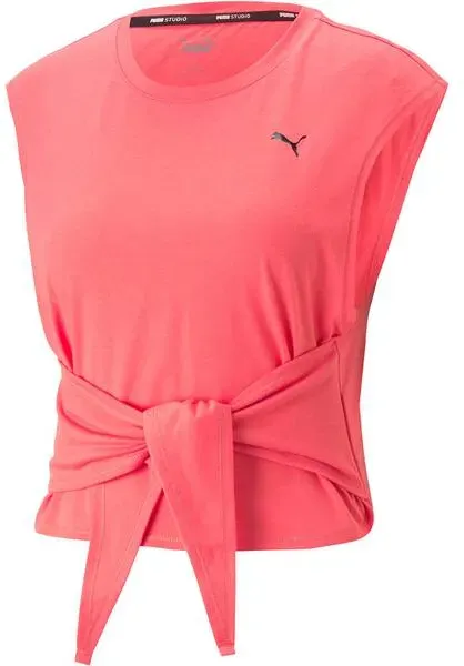 PUMA Damen Shirt STUDIO SKIMMER TEE, LOVEABLE, XS