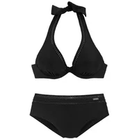 LASCANA Bügel-Bikini Damen schwarz Gr.44 Cup C