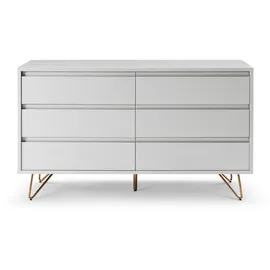 SalesFever Kommode 120 x 70 x 40 cm Weiß