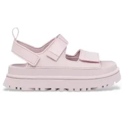 UGG für Damen. 1152685 GoldenGlow rosa Sandalen (41), Wohnung, Klettverschluss, Lässig, Nachhaltig