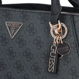 GUESS Noelle Girlfriend Satchel Coal Logo - Einheitsgröße