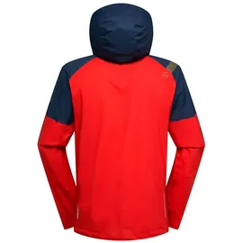 La Sportiva Pocketshell Jacke - Mountain Red / Night Sky - M