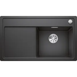 Blanco Zenar 45 S-F rechts Flächenbündig silgranit anthrazit Handbetätigung 848 x 498 mm