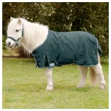 Waldhausen Pferde-Regendecke Waldhausen Shetty Regendecke mit Kreuzgurten grün 70 cm