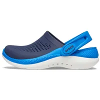 Crocs unisex-child Literide 360 Clog Clog, Navy/Bright Cobalt, 23/24 EU